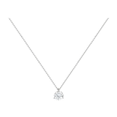 Collier Infini en or blanc & diamant certifié