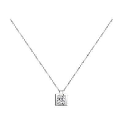 Collier SoHo en or blanc et diamant