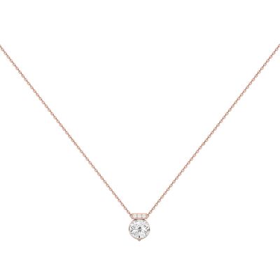 Pendentif SoHo en or rose et diamants