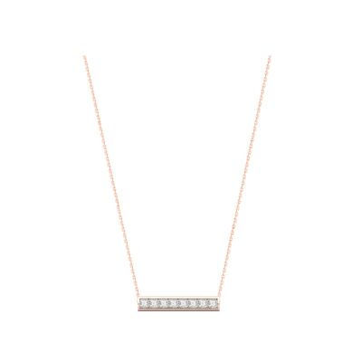 Collier SoHo en or rose et diamants