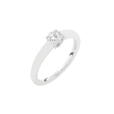 Solitaire Infini en or blanc diamant