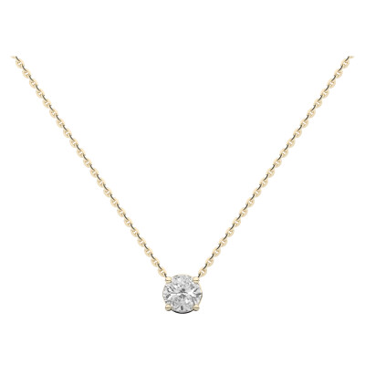 Collier Infini en or jaune et diamant