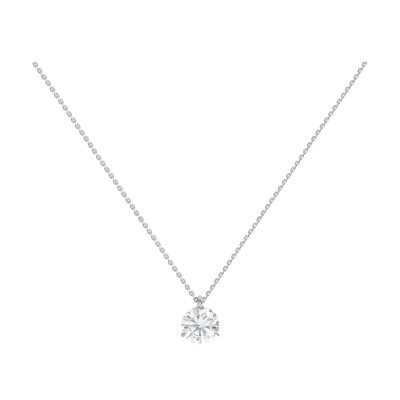 Collier Infini en or blanc et diamant