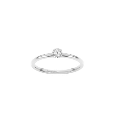 Bague Infini en or blanc et diamant certifié