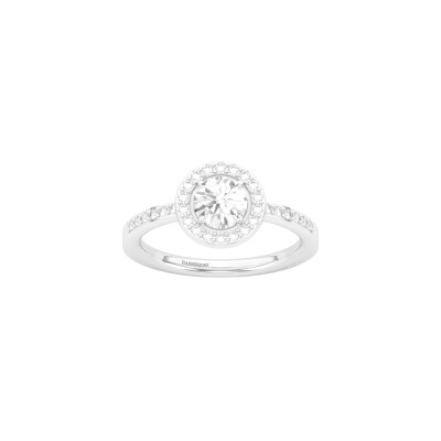 Bague 1897 en or blanc et diamants