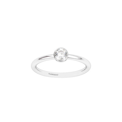 Bague Bulles en or blanc et diamant certifié