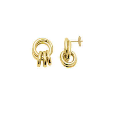 Boucles d'oreilles en or jaune