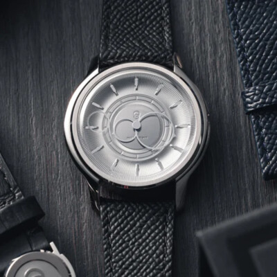 Montre BeauBleu La Pièce N.2 argent bracelet acier