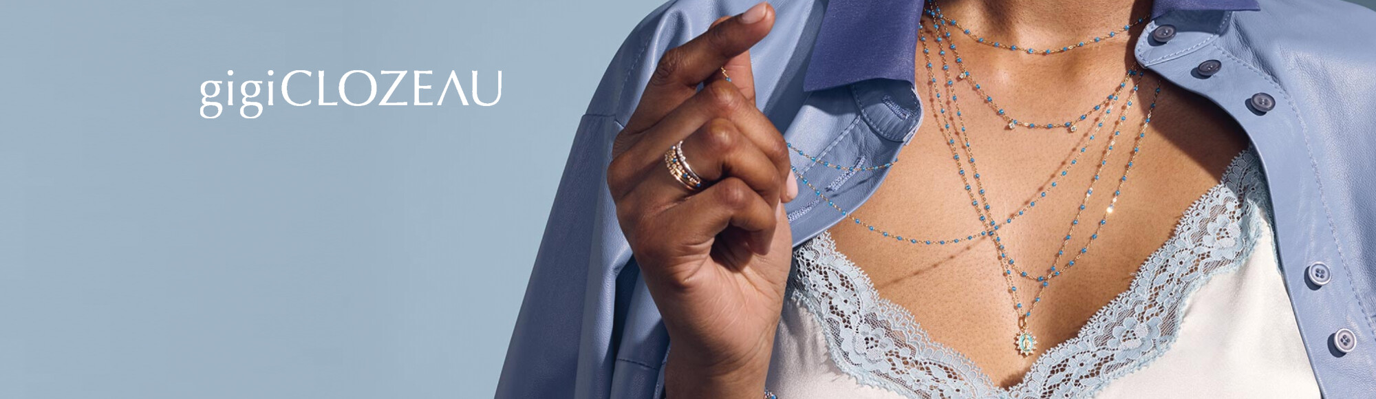 Bijoux résine Azur Gigi Clozeau