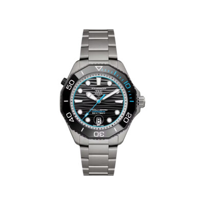 Montre TAG Heuer Aquaracer Professional 500 Date Automatic en titane 42 mm