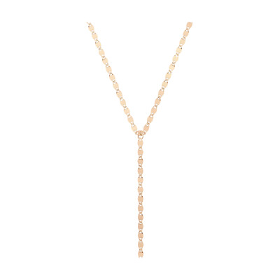 Collier cravate Vanrycke Skin Tattoo en or rose