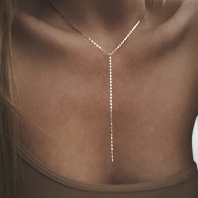 Collier cravate Vanrycke Skin Tattoo en or rose