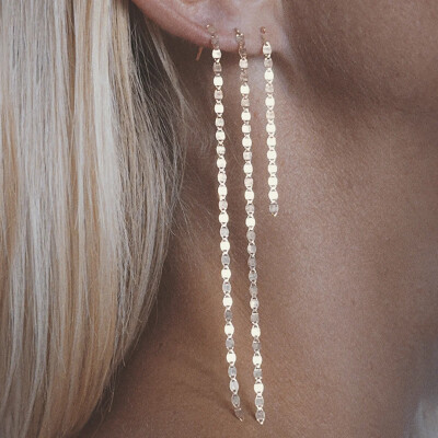 Mono boucle d'oreille Vanrycke Skin Tattoo en or rose