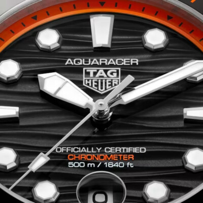 Montre TAG Heuer Aquaracer Professional 500 Date Automatic en titane 42 mm