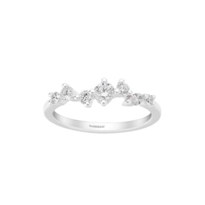 Bague Infini en or blanc et diamants