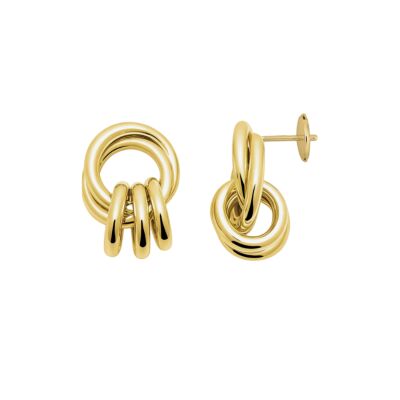 Boucles d'oreilles en or jaune
