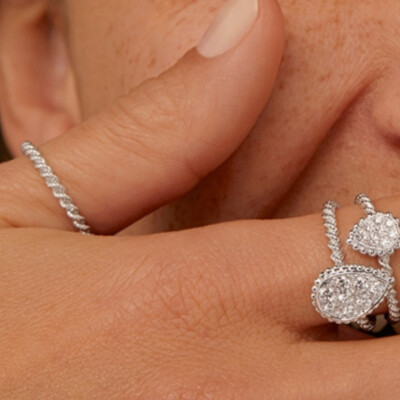 Alliance Boucheron Serpent Bohème en Or blanc
