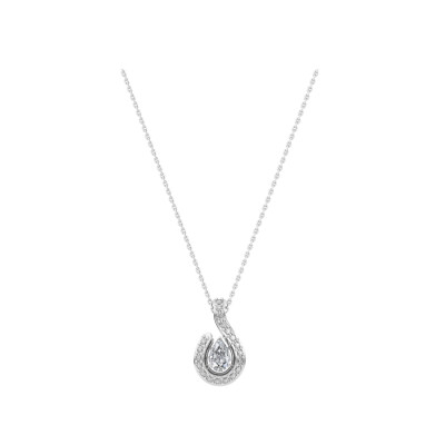 Collier 1897 en or blanc et diamants