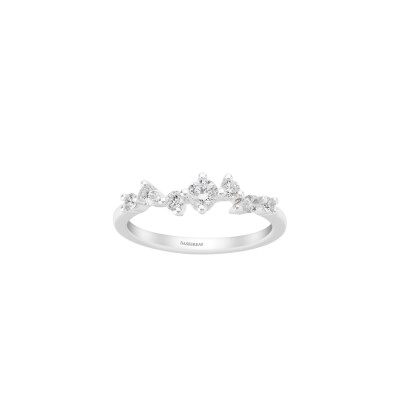 Bague Infini en or blanc et diamants