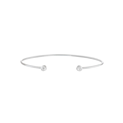 Bracelet Bulles en or blanc et diamants