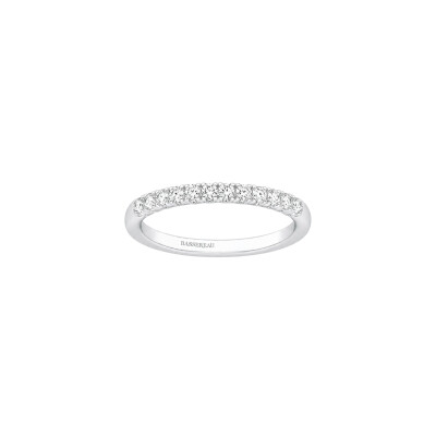 Alliance Infini en or blanc et diamants