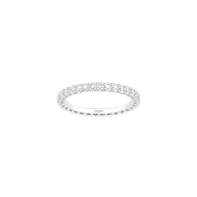 Alliance Infini en or blanc et diamants