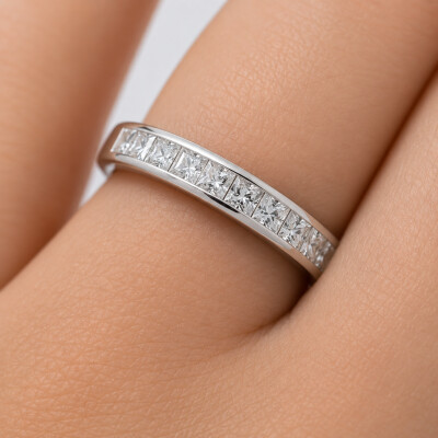 Alliance SoHo en or blanc et diamants