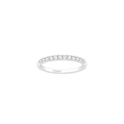 Alliance Infini en or blanc et diamants