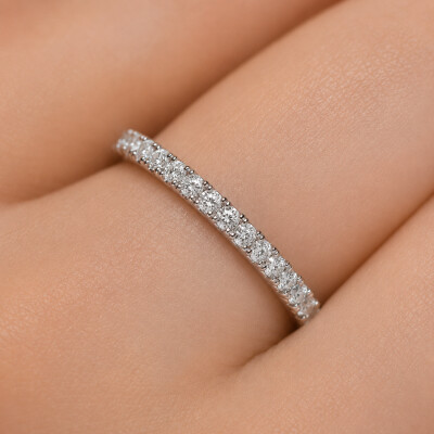 Alliance Infini en or blanc et diamants