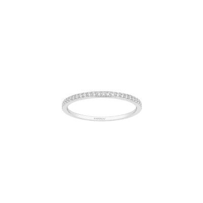 Alliance Infini en or blanc et diamants