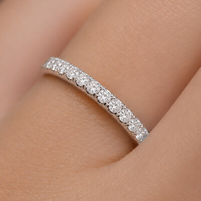 Alliance Infini en or blanc et diamants