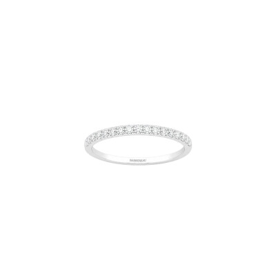 Alliance Infini en or blanc et diamants