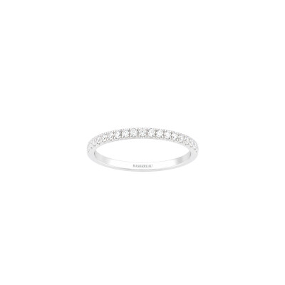 Alliance Infini en or blanc et diamants