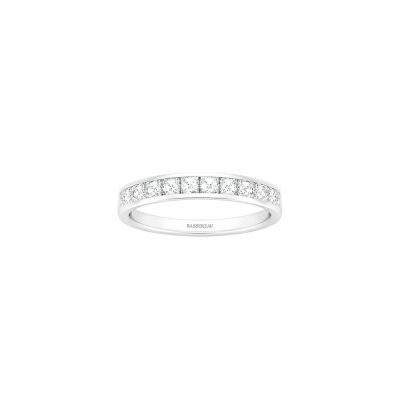 Alliance Infini en or blanc et diamants