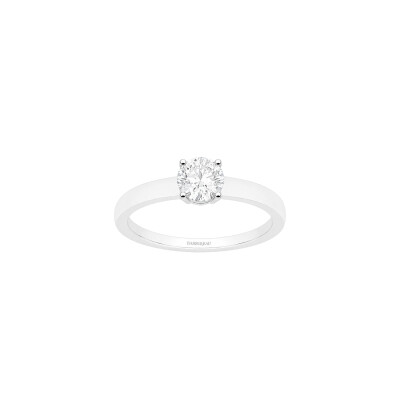 Bague Infini en or blanc et diamant certifié