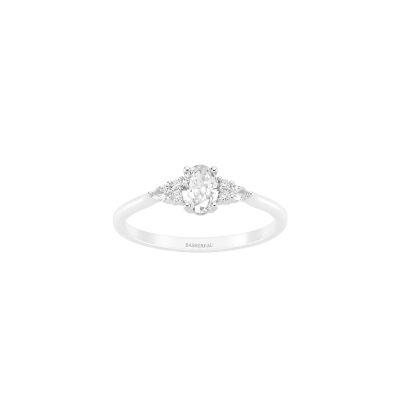 Bague Infini en or blanc et diamants