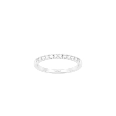 Alliance Infini en or blanc et diamants