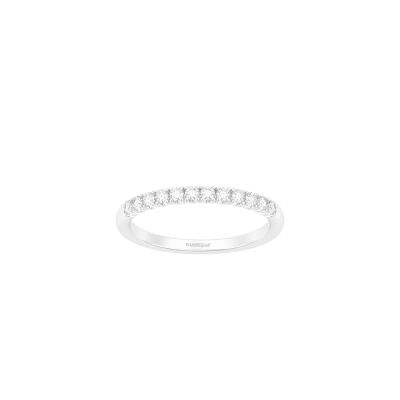 Alliance Infini en or blanc et diamants