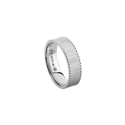 Bague Arthus Bertrand Ruban en argent 6 mm