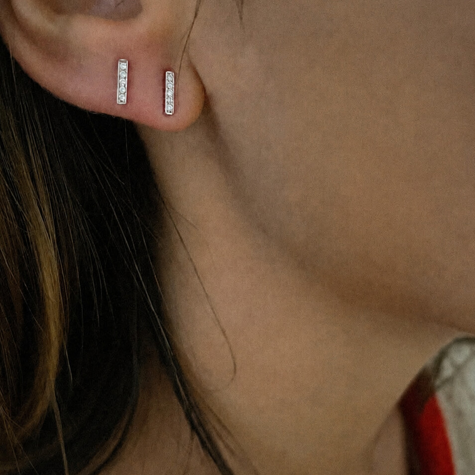 Boucles d'oreilles en or 18 carats Vanrycke