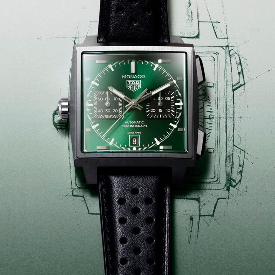 Montre TAG Heuer Monaco fête des pères