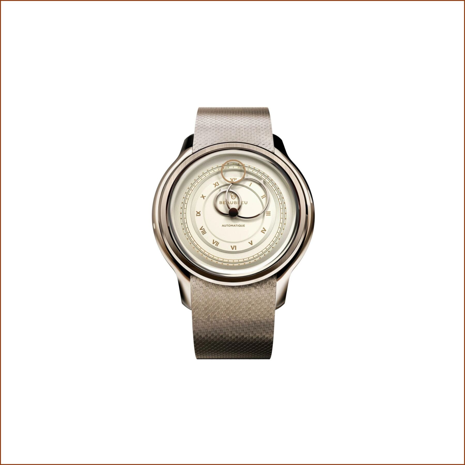 Montre Beaubleu La Pièce N°1 Champagne