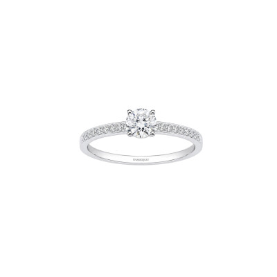 Bague Infini en or blanc et diamants