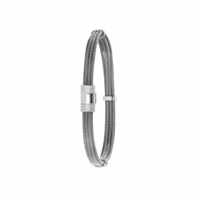 Bracelet acier et multi-câbles