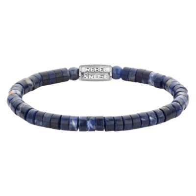 Bracelet Rebel & Rose - Slices - Midnight Blue