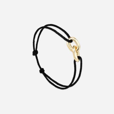 Bracelet Le Vent à La Française - Double Maillons Union Plaqué Or
