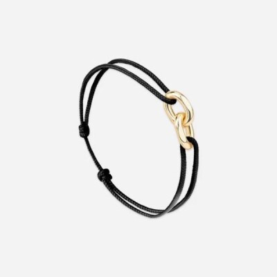 Bracelet Le Vent à La Française - Double Maillons Union Plaqué Or