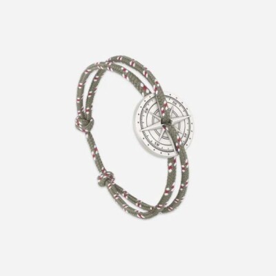 Bracelet Le Vent à La Française - Rose Des Vents Argent Vieilli