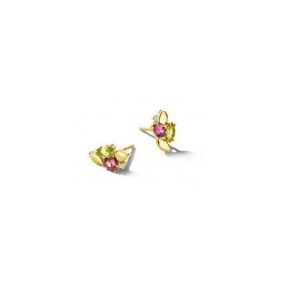 Boucles d'Oreilles PIGOU Or Jaune