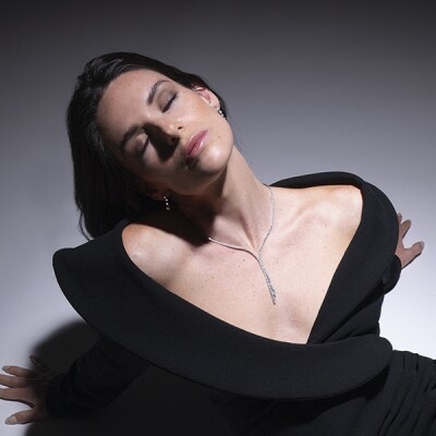 Boucles d'oreilles B&F My Haute Joaillerie Impériales, or blanc et diamants